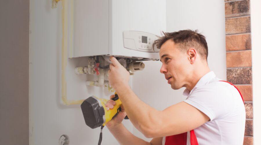 Professional water heater repair in Tescott, KS